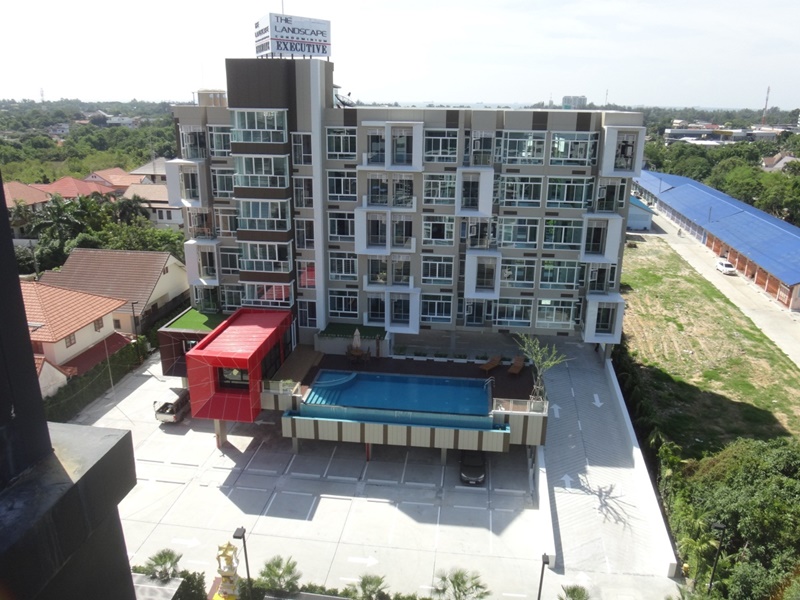 ทัศนียภาพภายนอกโครงการ The Landscape Executive Condominium, Sangjan, Rayong 